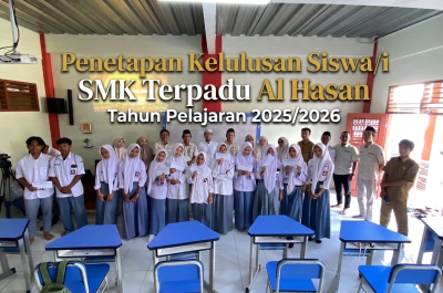 Penetapan Kelulusan Siswa-i SMK Terpadu Al Hasan Tahun Pelajaran 2025/2026